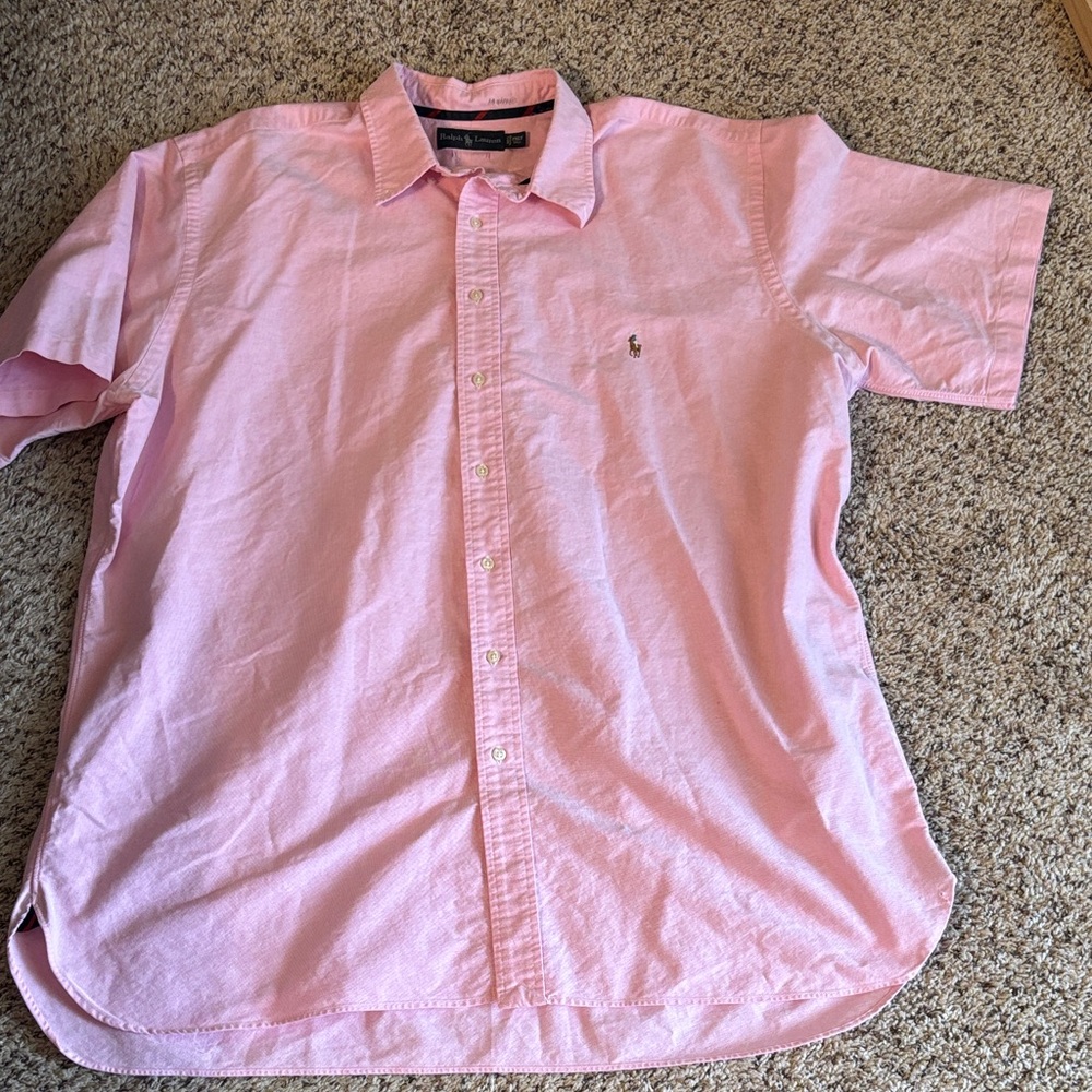 Polo by Ralph Lauren Light Pink Casual Shirt